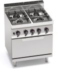 Ipari gáztűzhely - Berto's G7F4M 4 égőfejjel