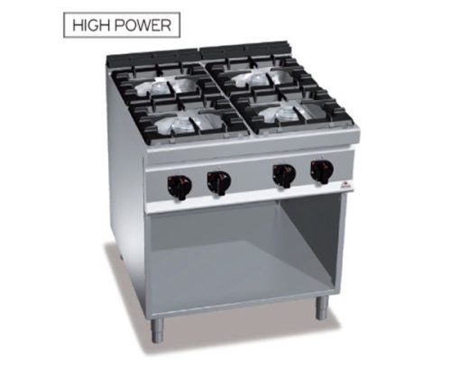 Ipari gáztűzhely - Berto's G9F4M 4 égőfejjel