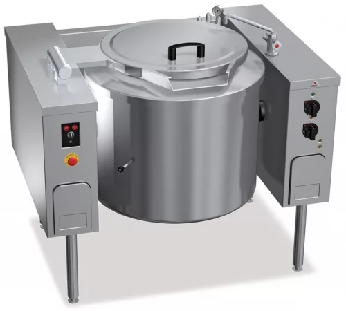Gázüzemű főzőüst - BERTO's G9P15DR 150 literes, billenthető Prémium