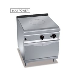 Ipari gáztűzhely - Berto's G9TP+FG telelapos