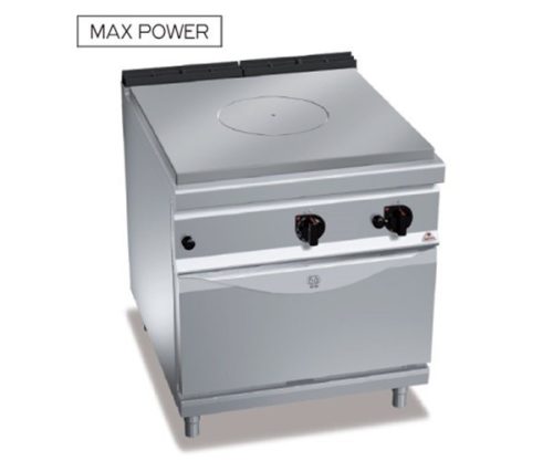 Ipari gáztűzhely - Berto's G9TP+FG telelapos