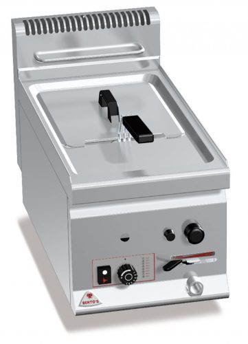 Asztali ipari olajsütő - Berto's GL8B gázüzemű