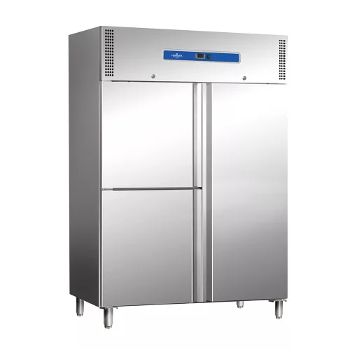 Ipari hűtőszekrény-1400 literes hűtőszekrény, 1+2 osztott ajtós