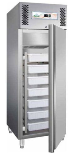 Ipari hűtőszekrény - Forcar GN600Fish ipari haltároló