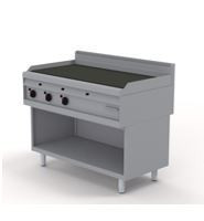 Szabadonálló rostlap - Gázüzemű, 3 zónás, főzősorba illeszthető