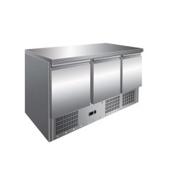 Hűtött munkaasztal - Háromajtós