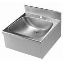   Fali kézmosó - csaptelep nélkül, takaróborítással, magasított hátsó fali felhajtással