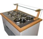 Fagylaltpult - K-1 ML 4 MALAGA | 4 tégelyes