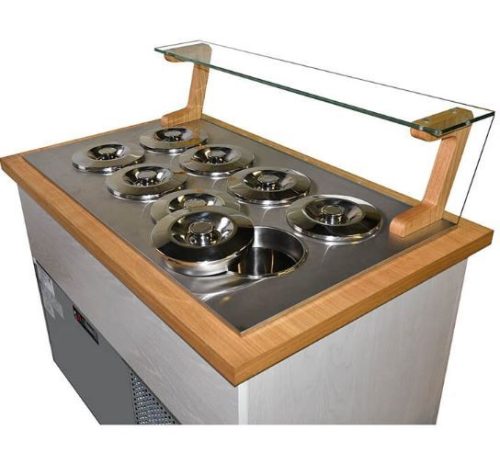 Fagylaltpult - K-1 ML 4 MALAGA | 4 tégelyes