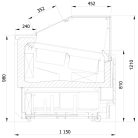 Fagylaltpult - PARADISO 12 tégelyes