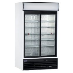 Üvegajtós hűtő - Csúszó, bruttó 945 liter