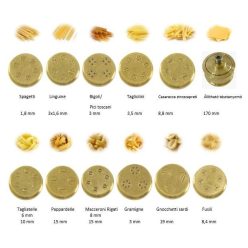   Ipari tésztakészítő gép - LA FELSINEA tésztanyomó betétek-matricák Ciaopasta 5