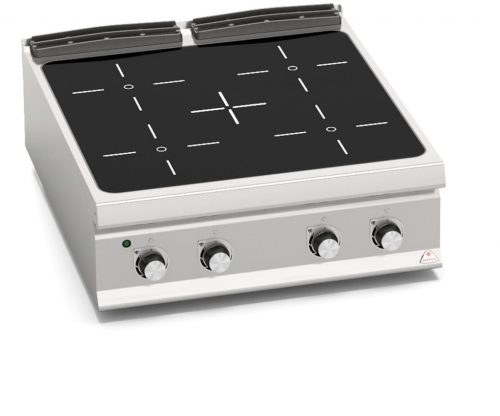 Villanytűzhely - Berto's LXE9P4P/VTR 4 főzőfelületes, infravörös
