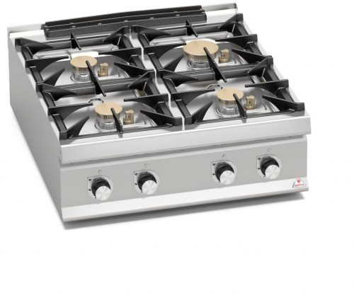 Ipari gáztűzhely - Berto's LXG9F4PS 4 égővel