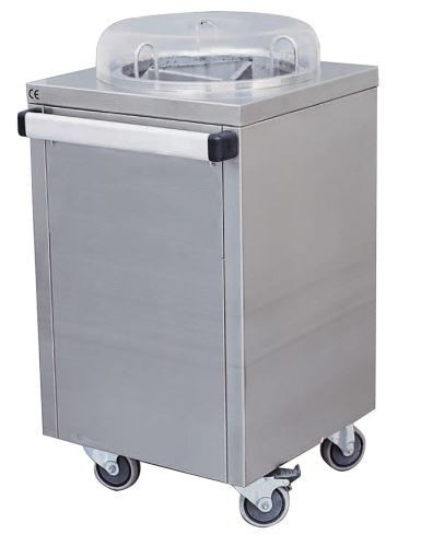 Tányér melegentartók - tároló kocsi, neutrális