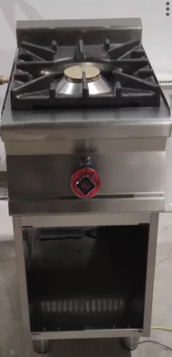 Lotus  gáztűzhely 1 égőfejes, alépítménnyel