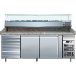 Pizzapult - Forcar PZ2610TN hűtött