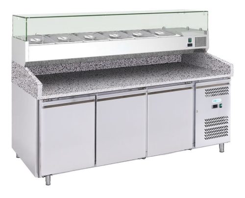 Pizzapult - Forcold PZ3600TN-FC hűtött