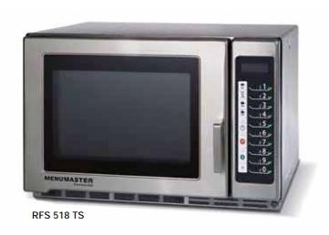  Ipari mikrohullámú sütő - La Felsinea RFS 518 TS 34 Liter