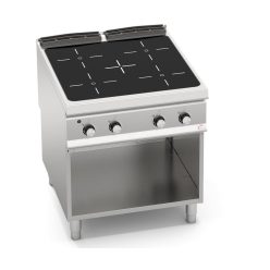   Villanytűzhely - Berto's SE9P4MP/VTR 4 főzőfelületes, álló, infravörös