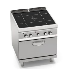   Villanytűzhely - Berto's SE9P4P/VTR+FE2 infravörös, elektromos alsó sütővel