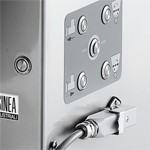 Ipari húsdaráló - La Felsinea TCM 90 VERT 5Hp kombinált húsmixer és daráló