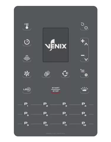 Konvekciós sütő - VENIX Vertex 3  GN 2/3-as edényekhez 