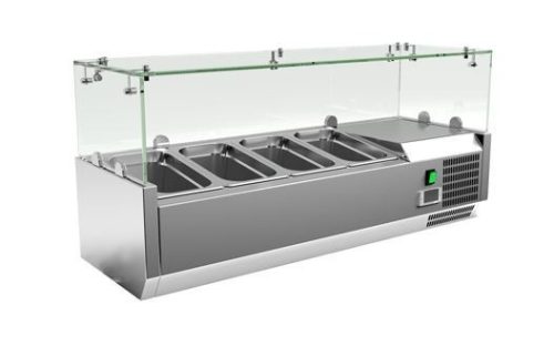 Feltéthűtő - 4xGN1/4, 100 cm