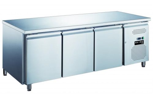 Mélyhűtött  munkaasztal - 3 ajtós 417 l