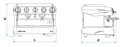 La Spaziale kávégép - S21 EK SPAZIO Prémium