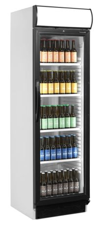 Üvegajtós hűtőszekrény - Tefcold CEV425CP 2